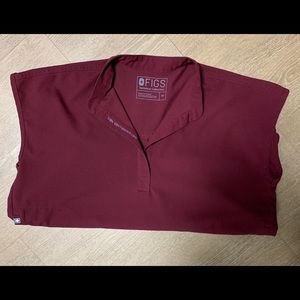 Figs Burgundy XS Rafaela